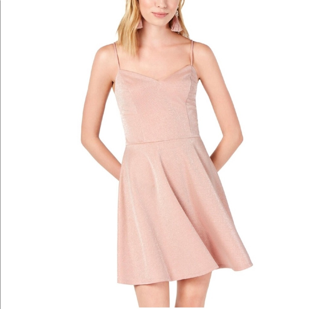BCX Metallic Dress